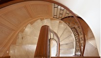 Spiral Staircase Calliope Motoryacht 